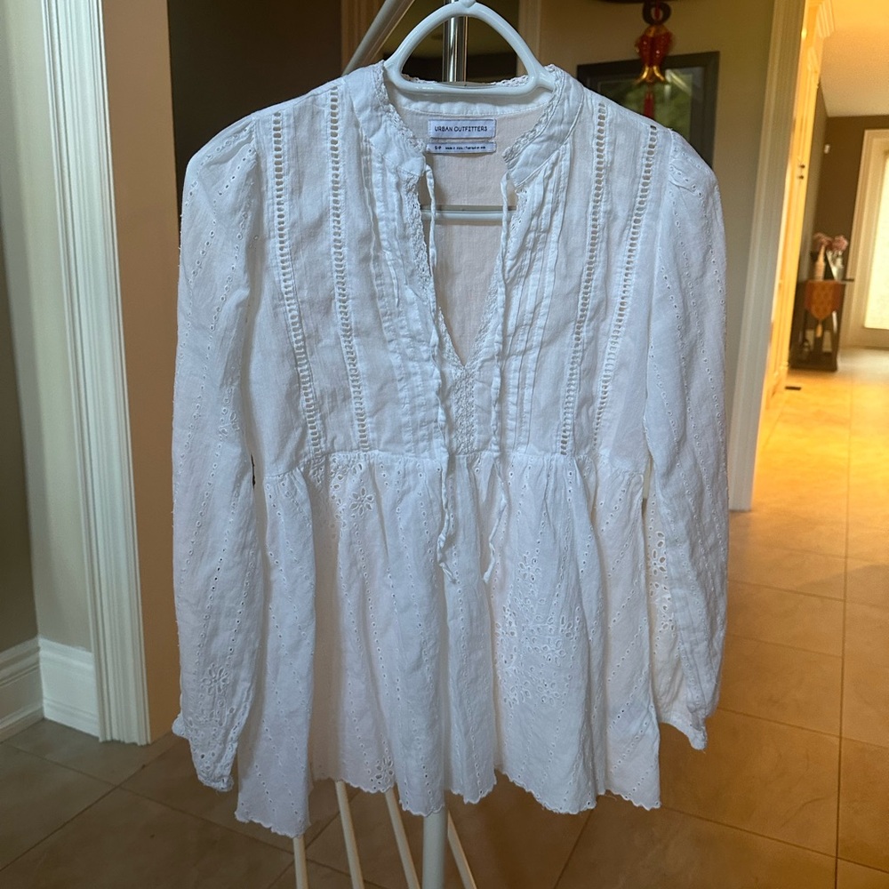 Urban Outfitter White Blouse